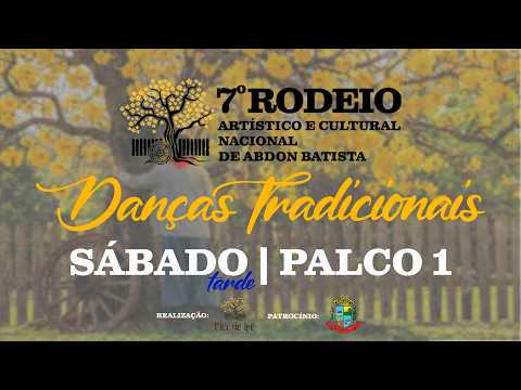 7º Rodeio de Abdon Batista | Danças Tradicionais - Palco 1 - Sabado de Tarde