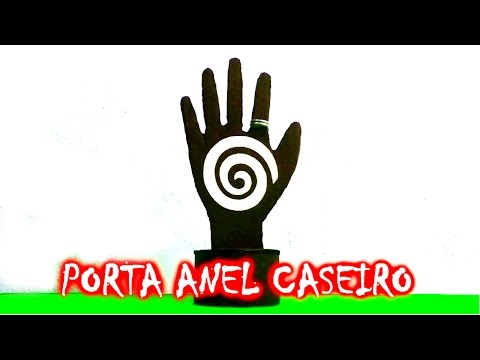 Como fazer um Porta Anel de Papelão