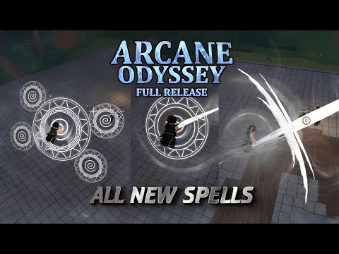 ALL NEW RARE AND LOST SPELLS FOR MAGE SHOWCASE | Arcane Odyssey [ FULL RELEASE ]