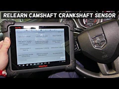 How do I find the camshaft position sensor in Chrysler Crossfire?