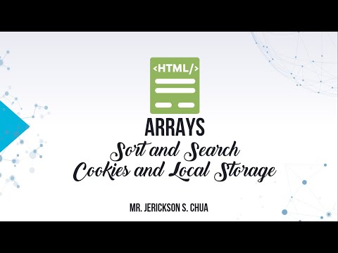Javascript Array Sort And Session Handling