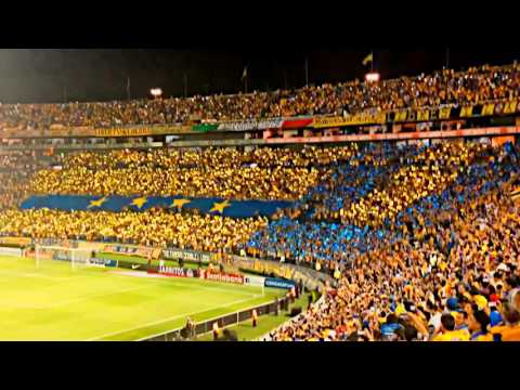 "Recibimiento Tigres vs América [Concachampions 2016]" Barra: Libres y Lokos &bull; Club: Tigres