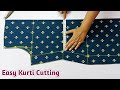 Kurti/Suit Cutting and Stitching Step by Step/Easy Kurti Cutting for Beginners with Very Useful Tips