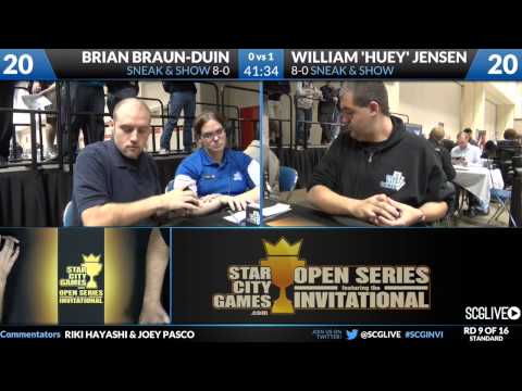SCGINVI - Round 9 - Brian Braun Duin vs William 'Huey' Jensen