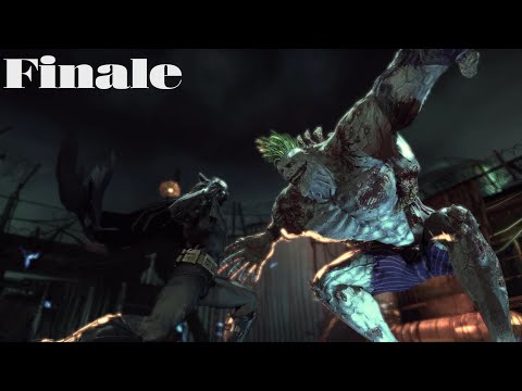 Let's Play Batman Arkham Asylum GOTY Edition (all trophies, hard)! FINALE!! Giant Joker monster!