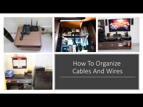 How To Organize Cables And Wires - Cable Management Video