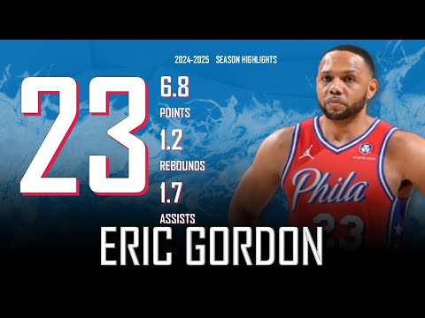 Eric Gordon || 2024-2025 Philadelphia 76ers Highlights