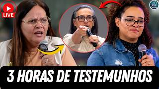 TRÊS (3) HORAS DE TESTEMUNHOS FORTES "MULHERES DE FÉ" SEJA IMPACTADO PELO PODER DO TESTEMUNHO