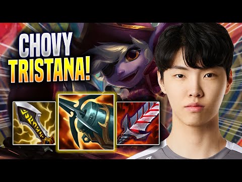 CHOVY DESTROYING WITH TRISTANA! - GEN Chovy Plays Tristana MID vs Galio! | Season 2023