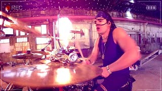 Music video thumbnail preview for BlackRain " Crack the sky " Raw Drumcam by Crack the Sky