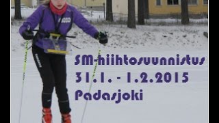 preview picture of video 'Hiihtosuunnistuksen SM-sprintti viesti, 1.2.2015, Päijät-Rasti'