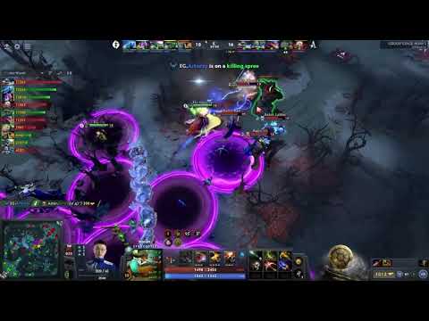 EG Abed with a melon to back him up TI 10