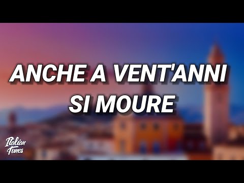BLANCO - Anche a vent’anni si muore (Testo/Lyrics)
