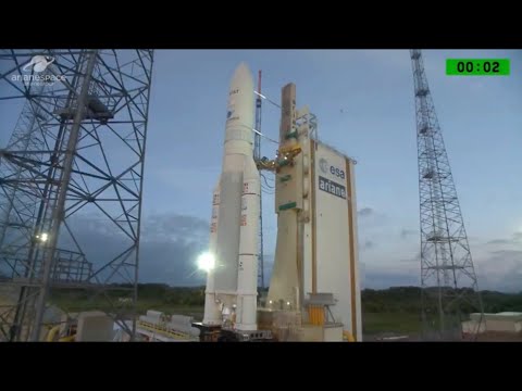 Blastoff! Ariane 5 Rocket Launches AT&T and Eutelsat Satellites