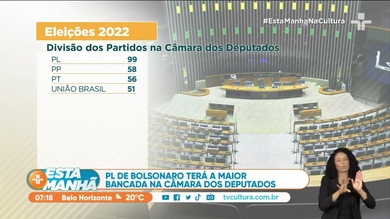 Eleições 2022: saiba como ficou a divisão das bancadas por partidos na Câmara dos Deputados
