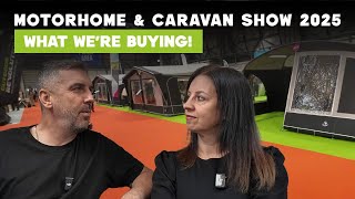Motorhome & Caravan Show 2025: Our BIG Shopping List & What We're Buying!