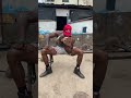 Big biceps exercise | ghetto gym in Africa #gym #fitness