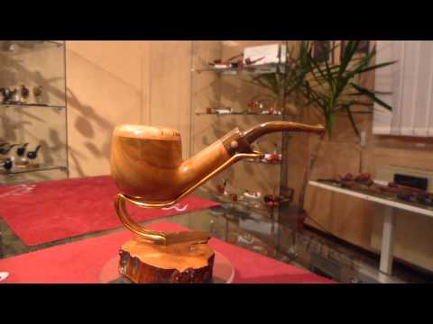 Pipa in ciliegio bent fatta a mano - www.paronellipipe.it