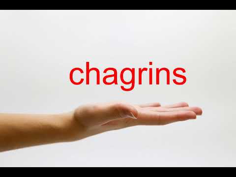 How to Pronounce chagrins - American English