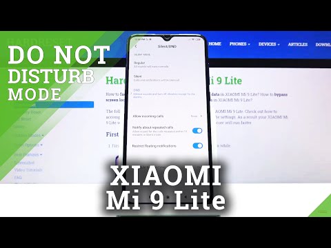 How to Activate DND Mode in XIAOMI Mi 9 Lite – DND Mode