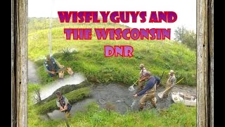 Wisconsin DNR shock trout stream