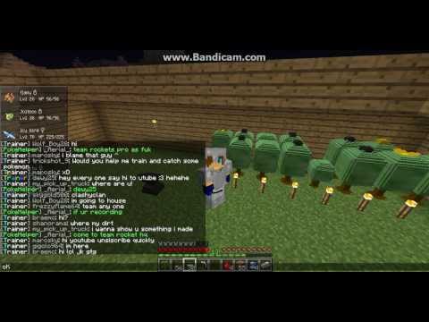 pixelmon MUTIPLAYER ep. 1 team rocket??