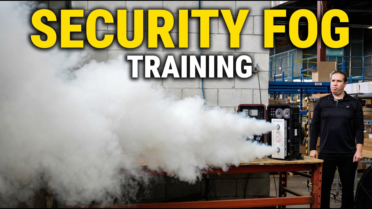 Phantom Fog Deployment — Real Break-In Footage