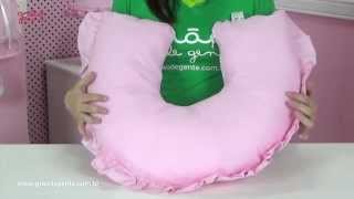 Almofada para Amamentação Ursa Realeza Rosa | Ref: 45068
