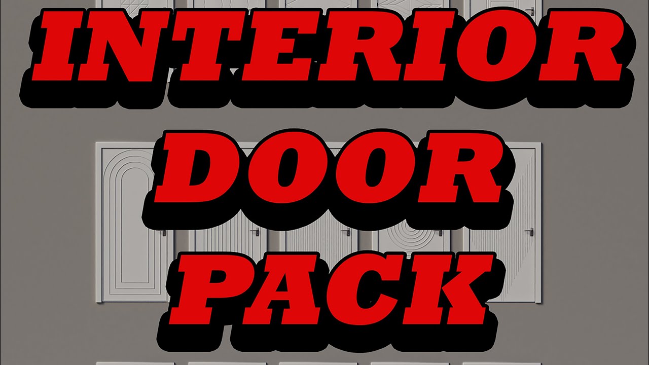 Interior Door 1 30 - CGTrader - TurboSquid