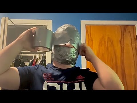 Super wide duct tape challenge. EPIC FAIL