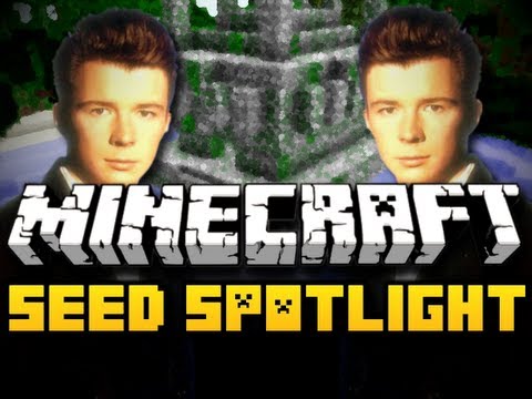 ChimneySwift11 - Minecraft Seed Spotlight #19 - RICKROLLIN (HD)