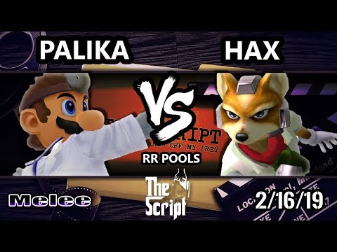 The Script 2 - Palika (Dr. Mario) Vs. Hax (Fox) - Smash Melee RR Pools - B1
