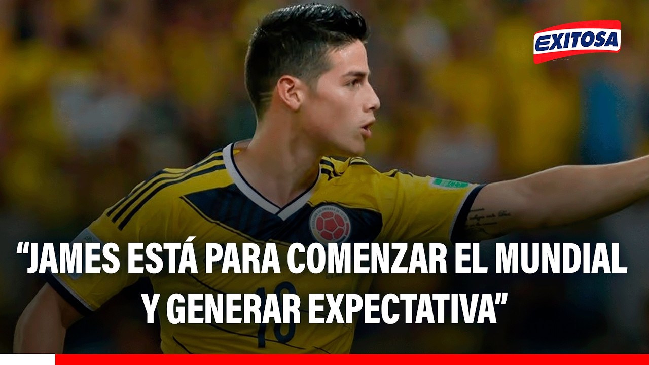 🔴🔵 "Cuando (James) se pone la camiseta colombiana es otro"