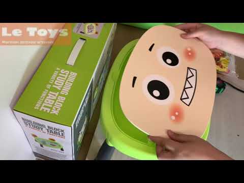 Конструктор-стол 3в1 со стульчиком (LQ8017)