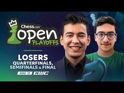 Chess.com Open 2026 Playoffs: Nodirbek, Movahed, Nihal, Duda Clash In Losers Bracket QF, SF & Final
