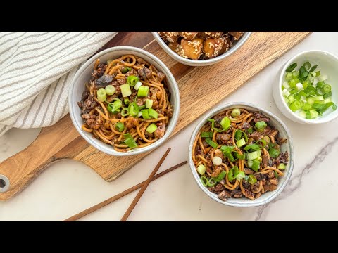 Vegetarian Mushroom-Walnut Dan Dan Noodles Recipe