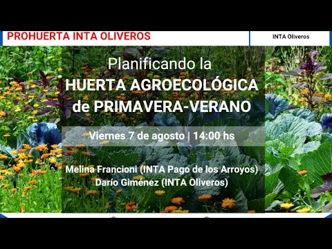 , title : 'Planificando la  HUERTA AGROECOLÓGICA de PRIMAVERA-VERANO'