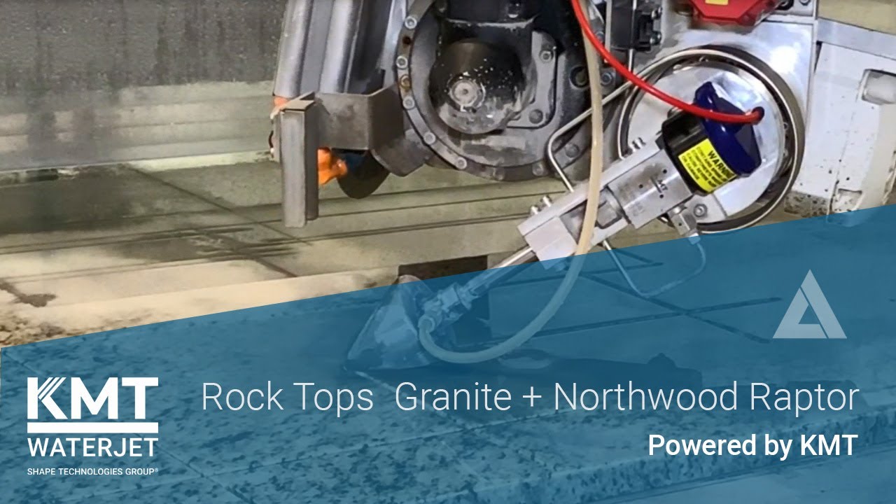 Rock Tops Fabrication Waterjet Cutting With Northwood Raptor