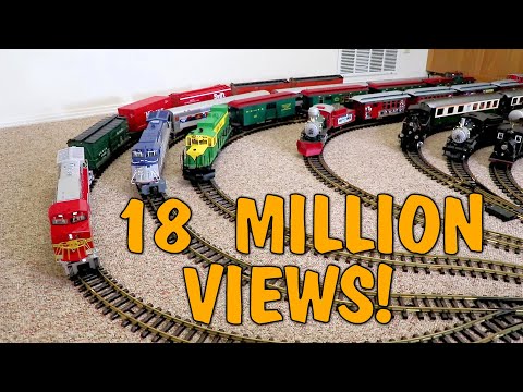 Every One Of My Model Trains Appears In This Video!