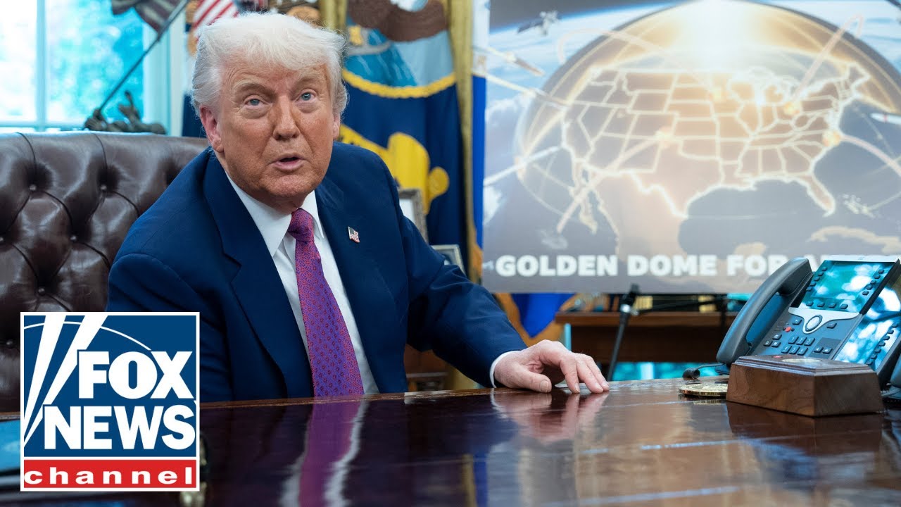 Trump announces NEW missile shield for America: 'GOLDEN DOME'