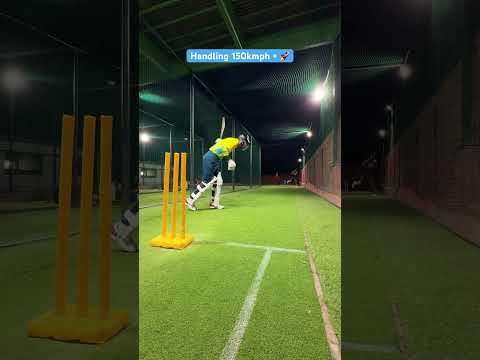 150kmph from batters view