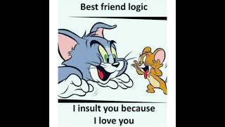Tom and Jerry friendship quotesBest friends foreve