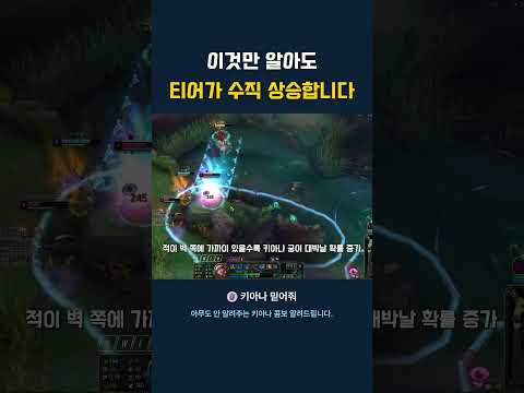 이것만 알아도 티어가 수직 상승합니다