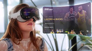 Inside NBA LIVE in 180° Apple Immersive Video | Vision Pro Broadcast Breakdown