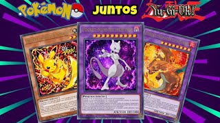 POKEMON Y YU-GI-OH JUNTOS POR PRIMERA VEZ. QUE TAN BUENO ES?😱#yugioh #pokemon #youtube #viral #meta