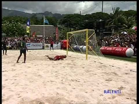 2011 OFC Beach Soccer Championship / Final / Solomon Islands vs Tahiti Highlights