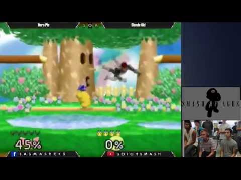 Hero Pie v Blonde Kid - SSB64