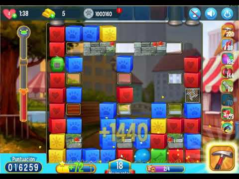 Pet Rescue Saga Nivel 2393 sin booster.-