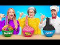 NEW 123GO Me Vs Grandma Vs Chef Cooking Challenge Funny Food Recipes