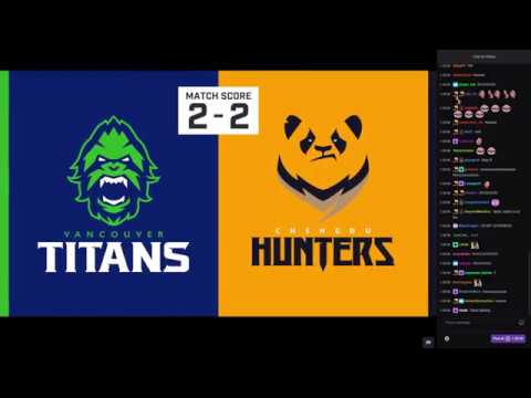 Vancouver Titans vs Chengdou Hunters  on Route 66 With Sideshow, Avast, ZP, and Super Commentary